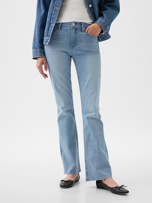 Image number 2 showing, Mid Rise Baby Boot Jean