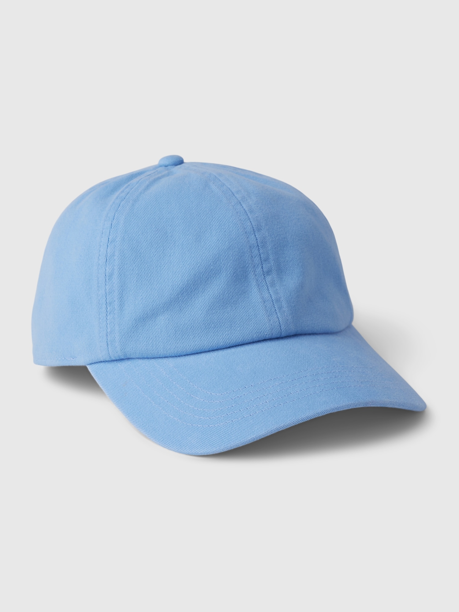 Gap Organic Cotton Washed Baseball Hat In Union Blue