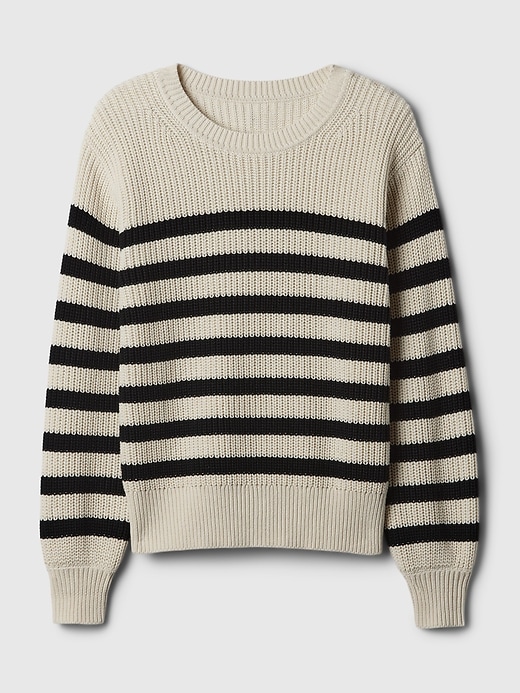 Image number 6 showing, Shaker-Stitch Crewneck Sweater