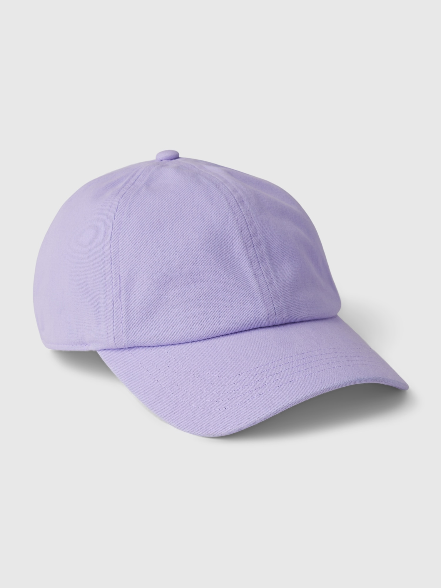 Gap Organic Cotton Washed Baseball Hat In Fresh Lavender Purple