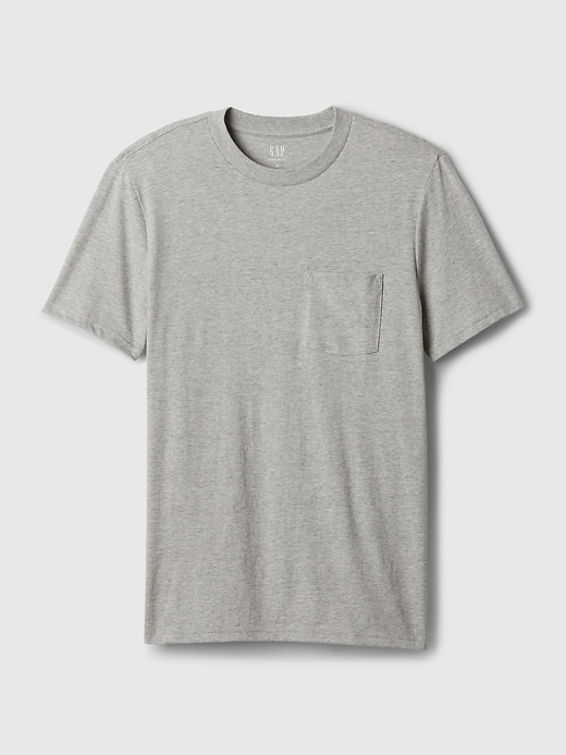 Image number 8 showing, Organic Cotton Pocket T-Shirt