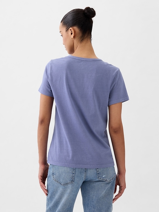 Organic Cotton Vintage Crewneck T-Shirt