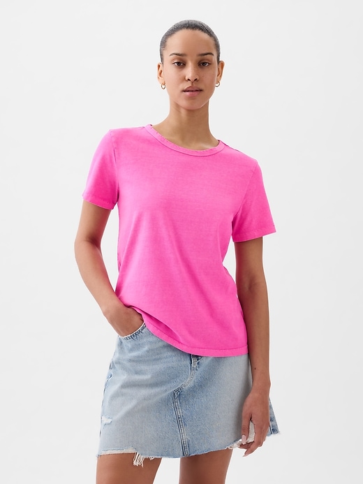 Image number 1 showing, Organic Cotton VintageSoft T-Shirt
