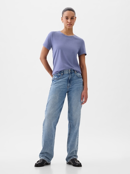 Organic Cotton Vintage Crewneck T-Shirt