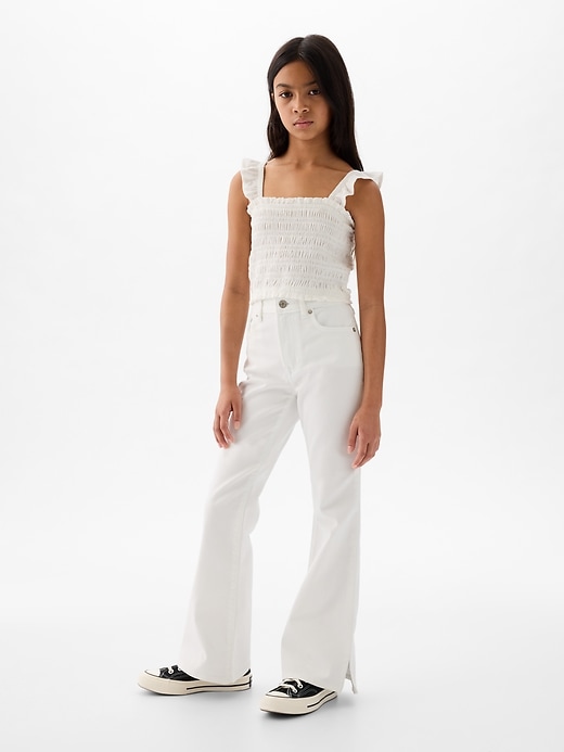 Image number 1 showing, Kids High Rise '70s Flare Jeans