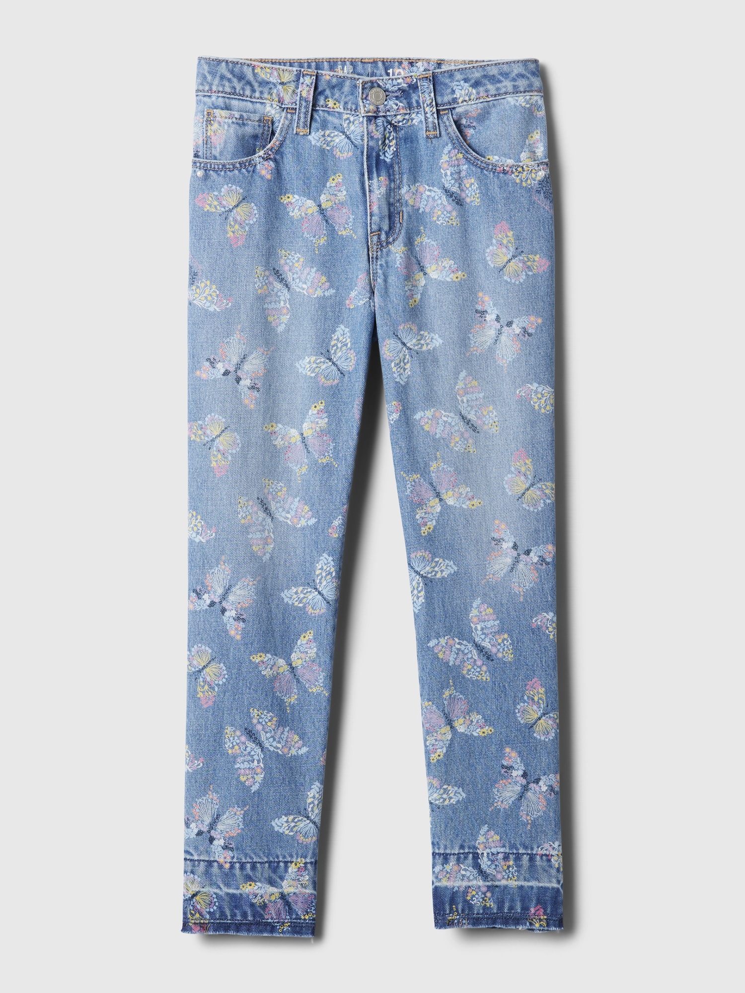 Gap white on sale girlfriend jeans
