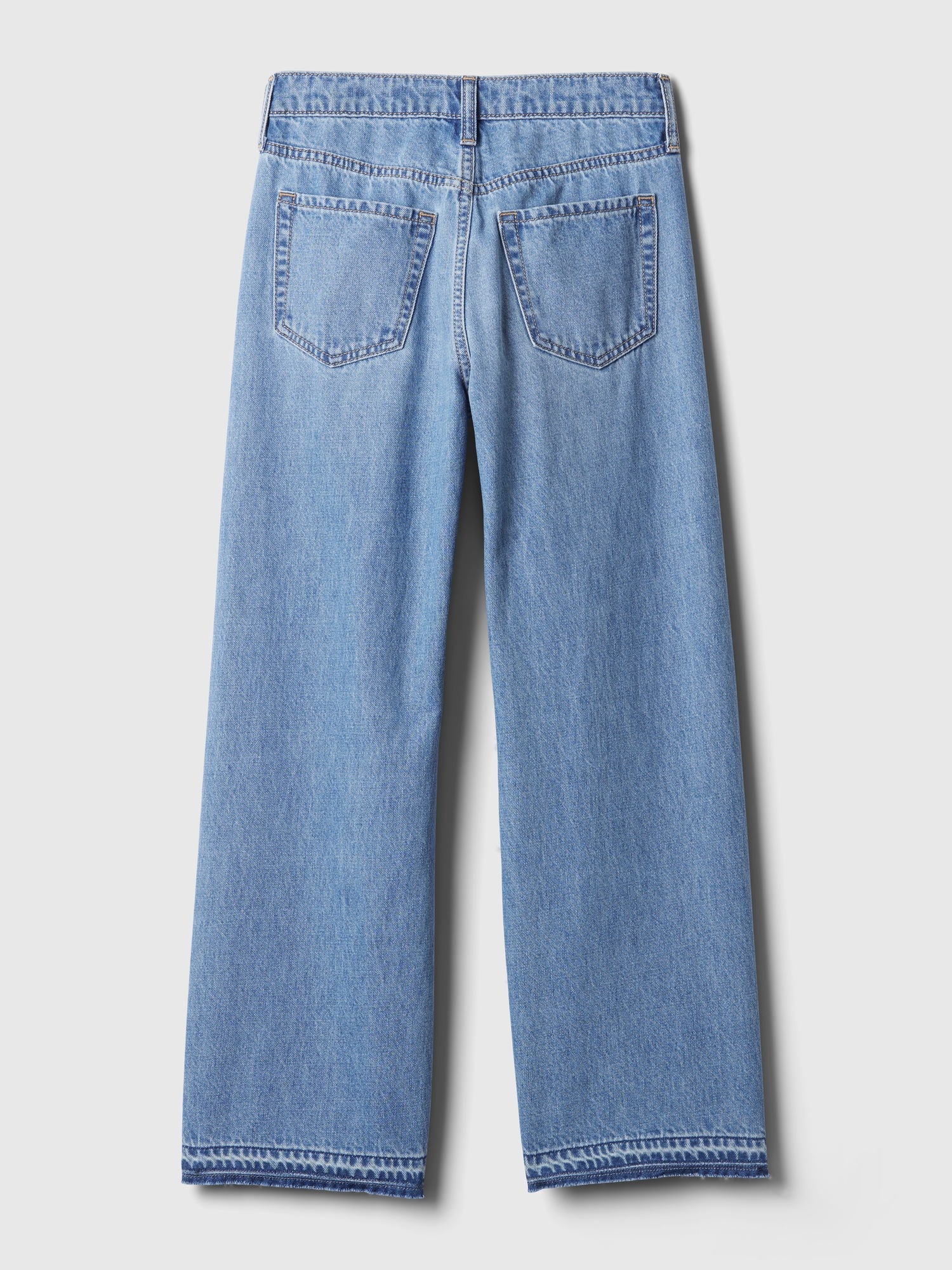 Kids Low Rise Stride Wide-Leg Jeans | Gap