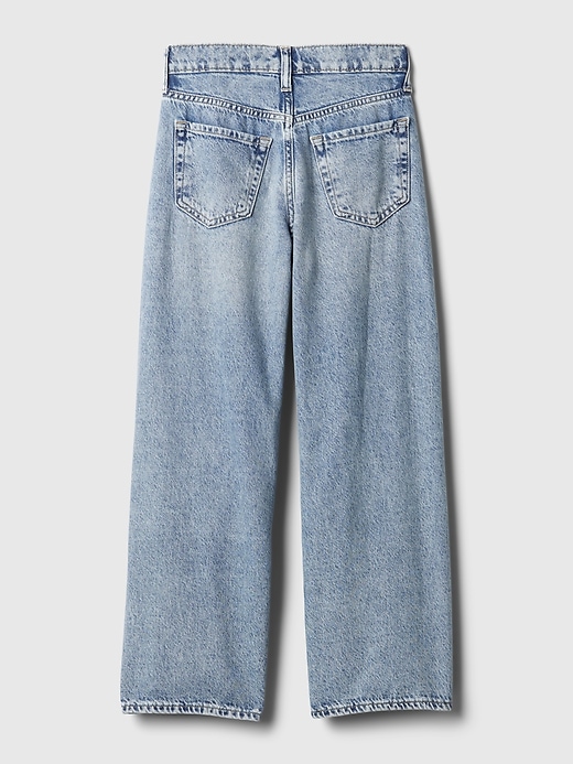 Image number 5 showing, Kids Low Rise Stride Wide-Leg Jeans