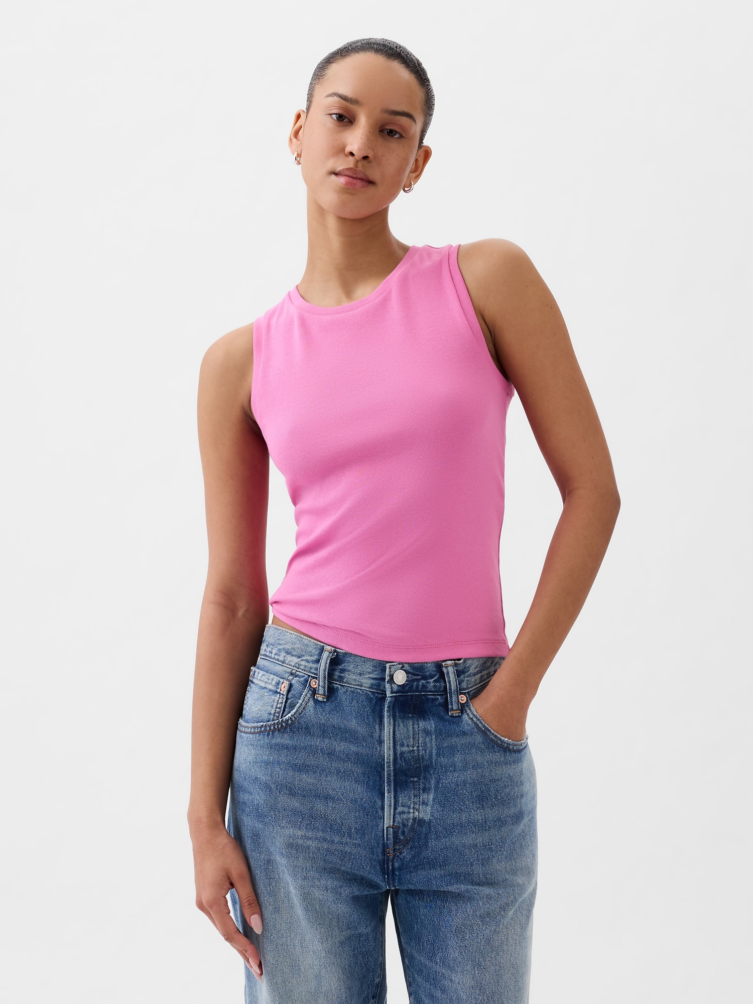 Modern Shell Tank Top