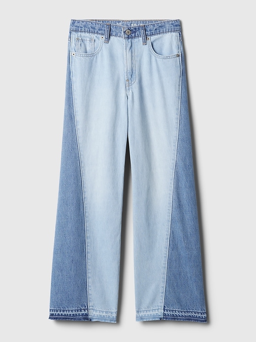 Image number 8 showing, Kids Low Rise Stride Wide-Leg Jeans