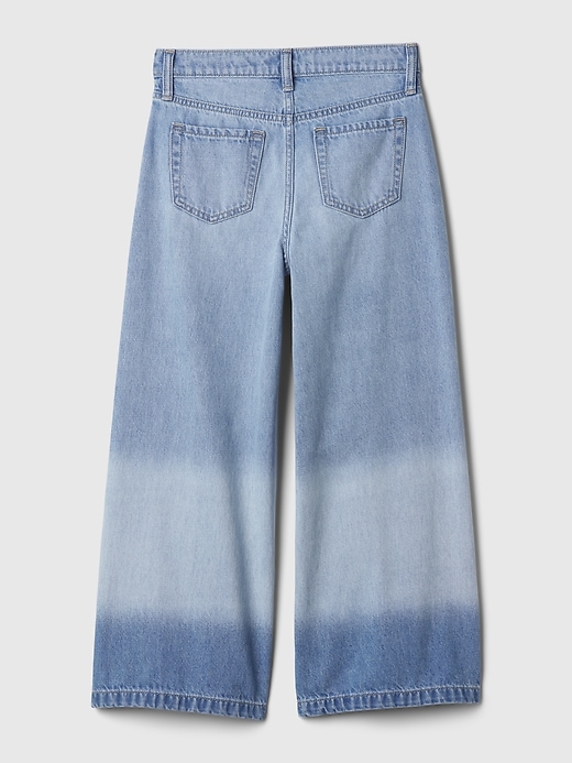 Image number 5 showing, Kids High Rise Stride Wide-Leg Ankle Jeans