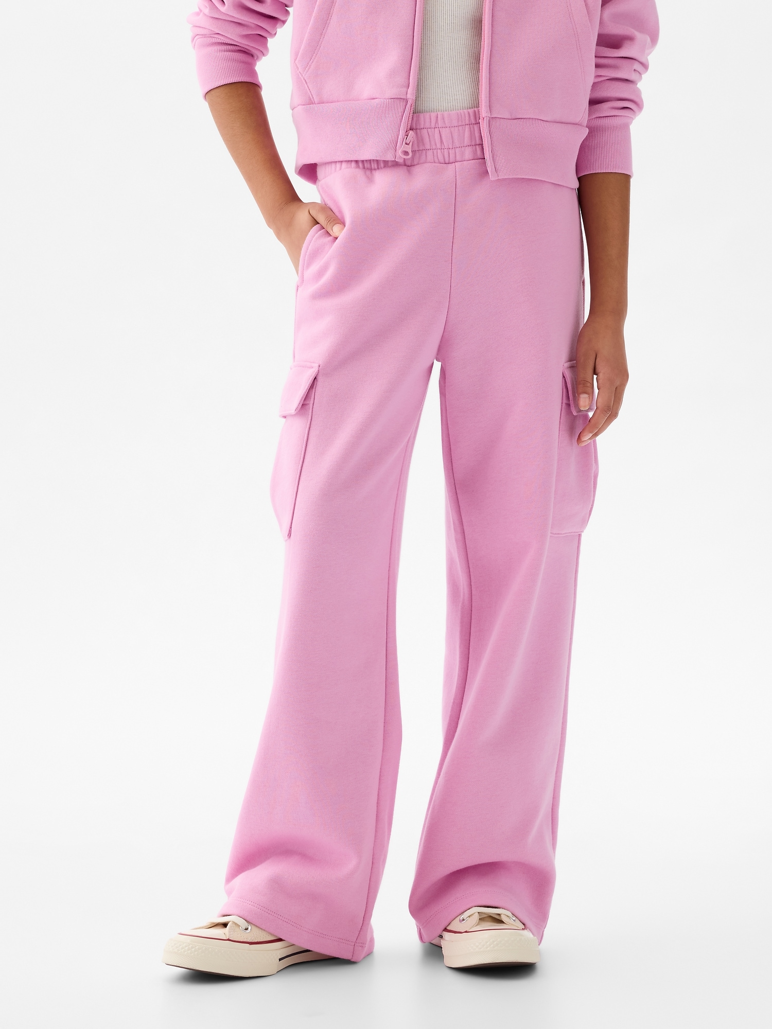 Vintage Soft Wide-Leg Sweatpants