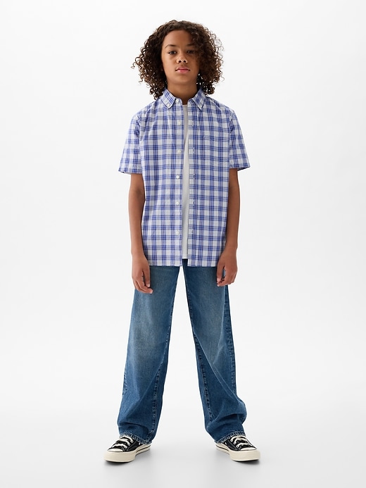 Image number 5 showing, Kids Poplin Shirt