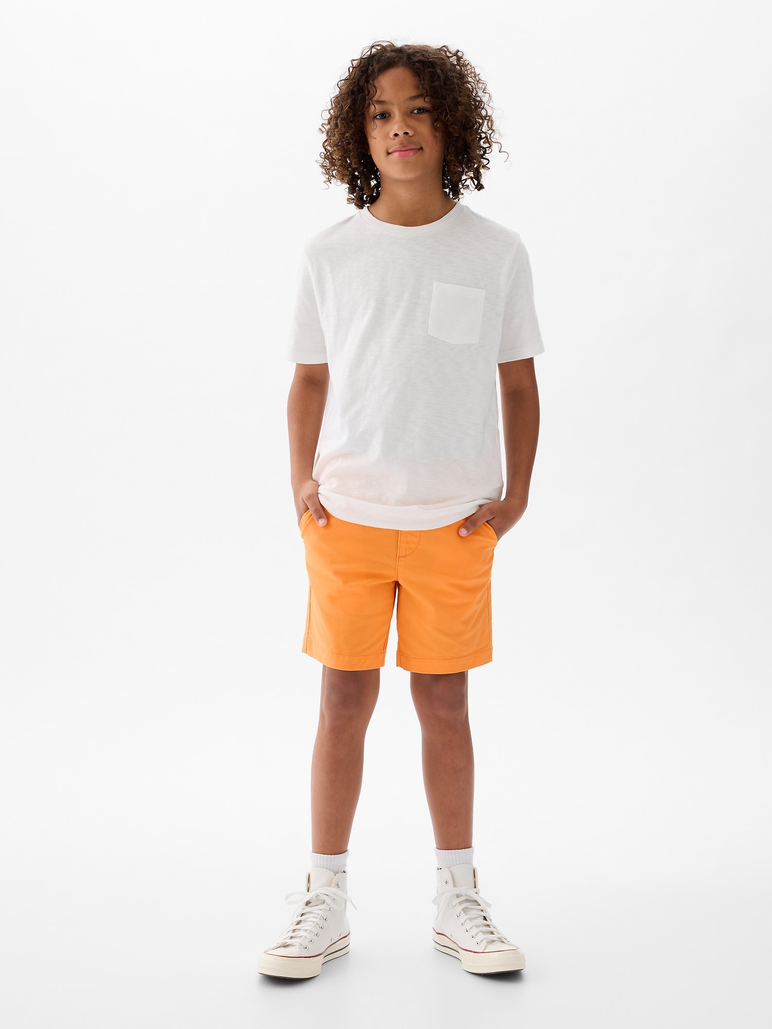 Kids Twill Easy Shorts | Gap