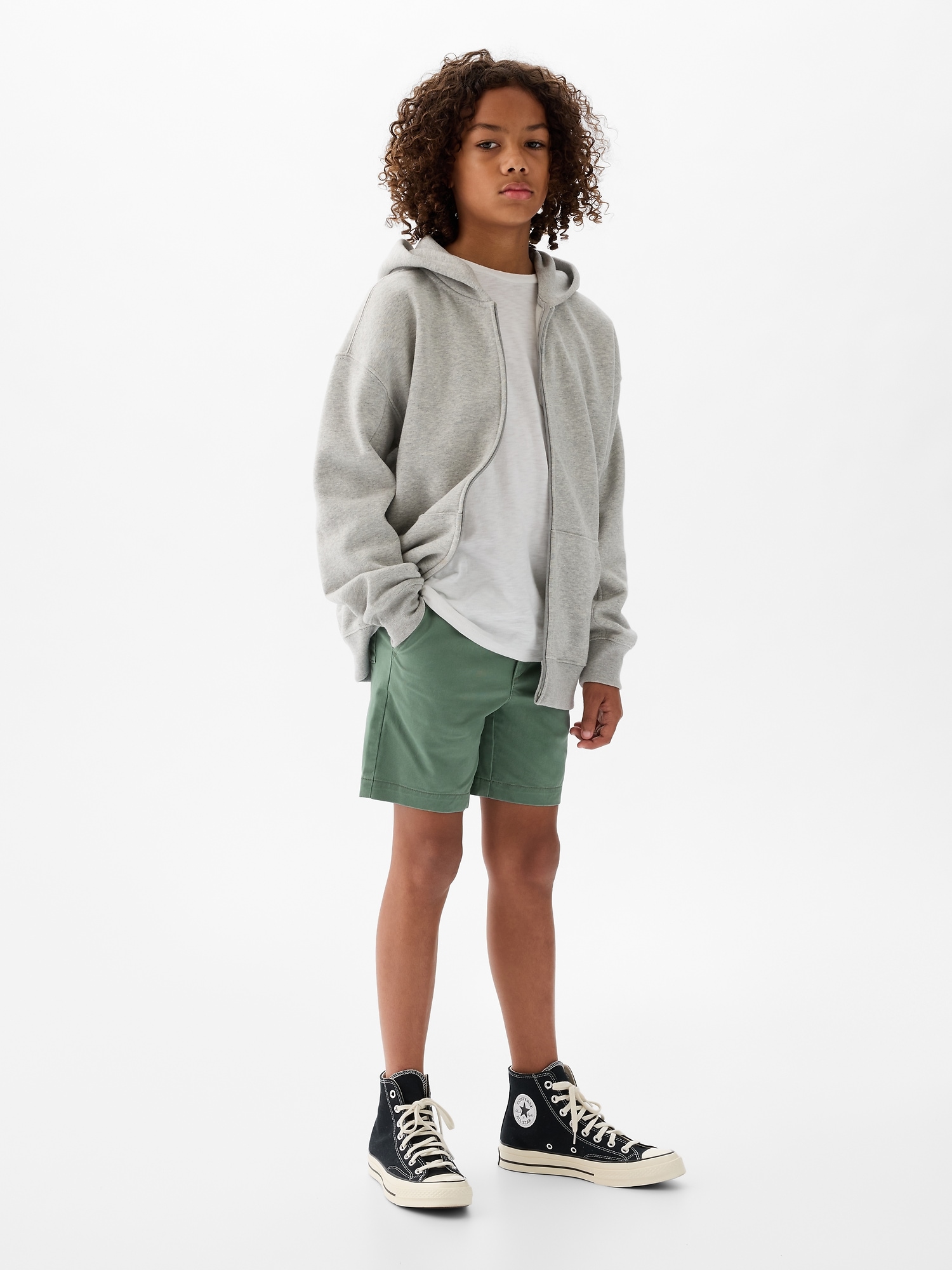 Kids Twill Easy Shorts | Gap