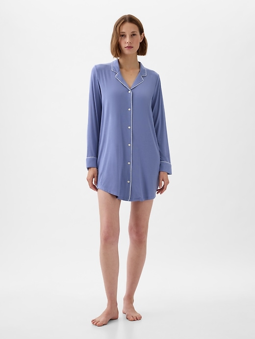 Image number 3 showing, Modal PJ Shirtdress