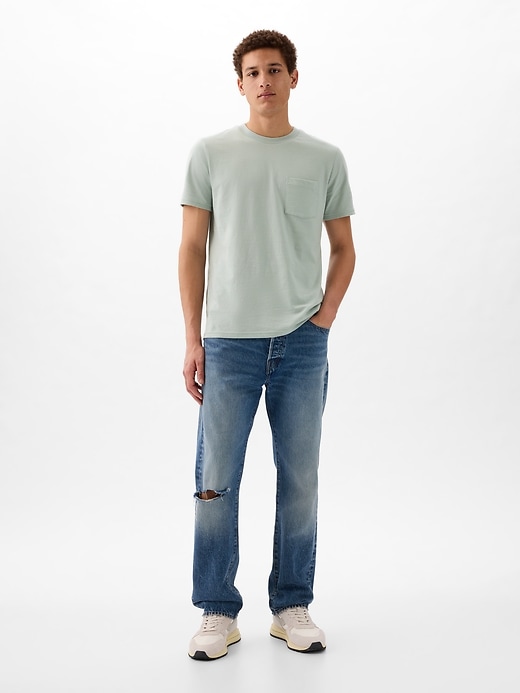 Image number 6 showing, Organic Cotton Pocket T-Shirt