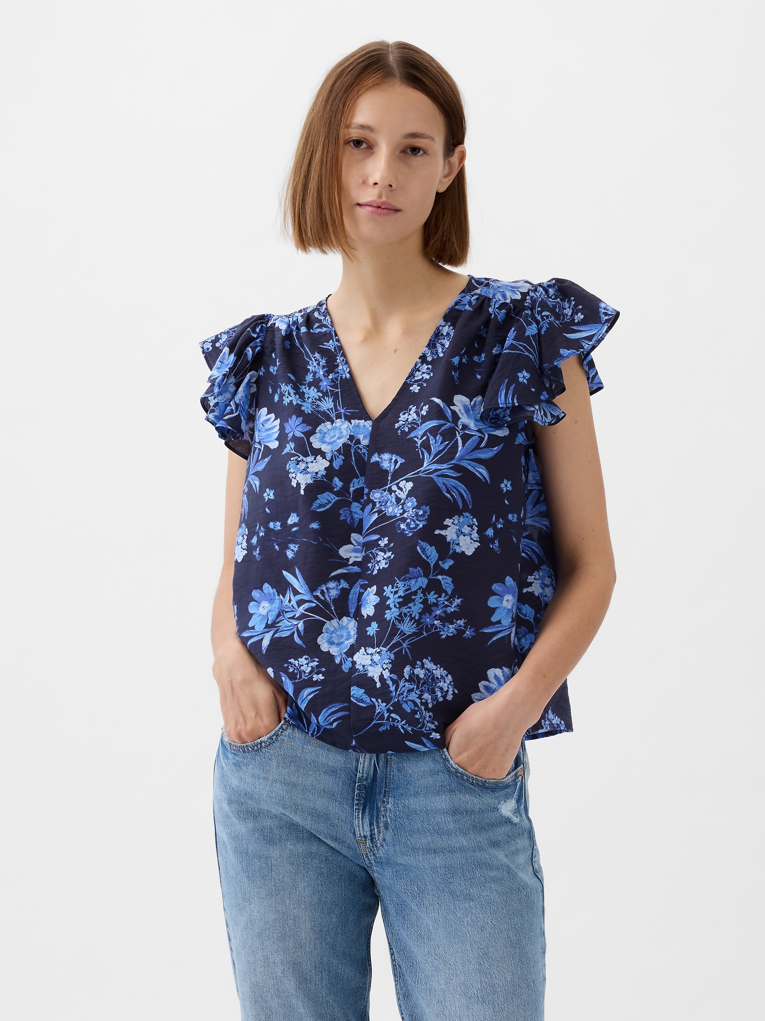 Flutter Sleeve Shirt