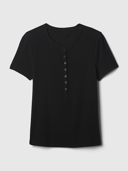 Image number 7 showing, Modern Rib Henley T-Shirt