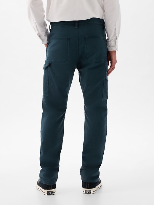 2 of 8 showing, with the color new shadow of product Double-Knee Carpenter Jeans