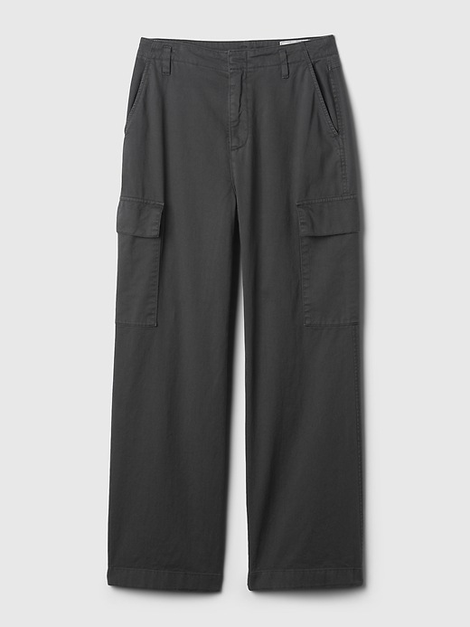Loose Khaki Cargo Pants Gap