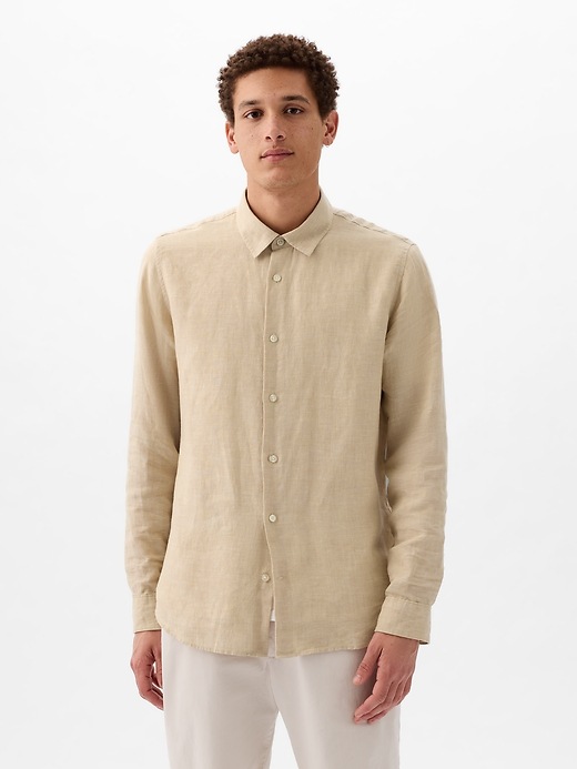 Image number 1 showing, Linen Shirt