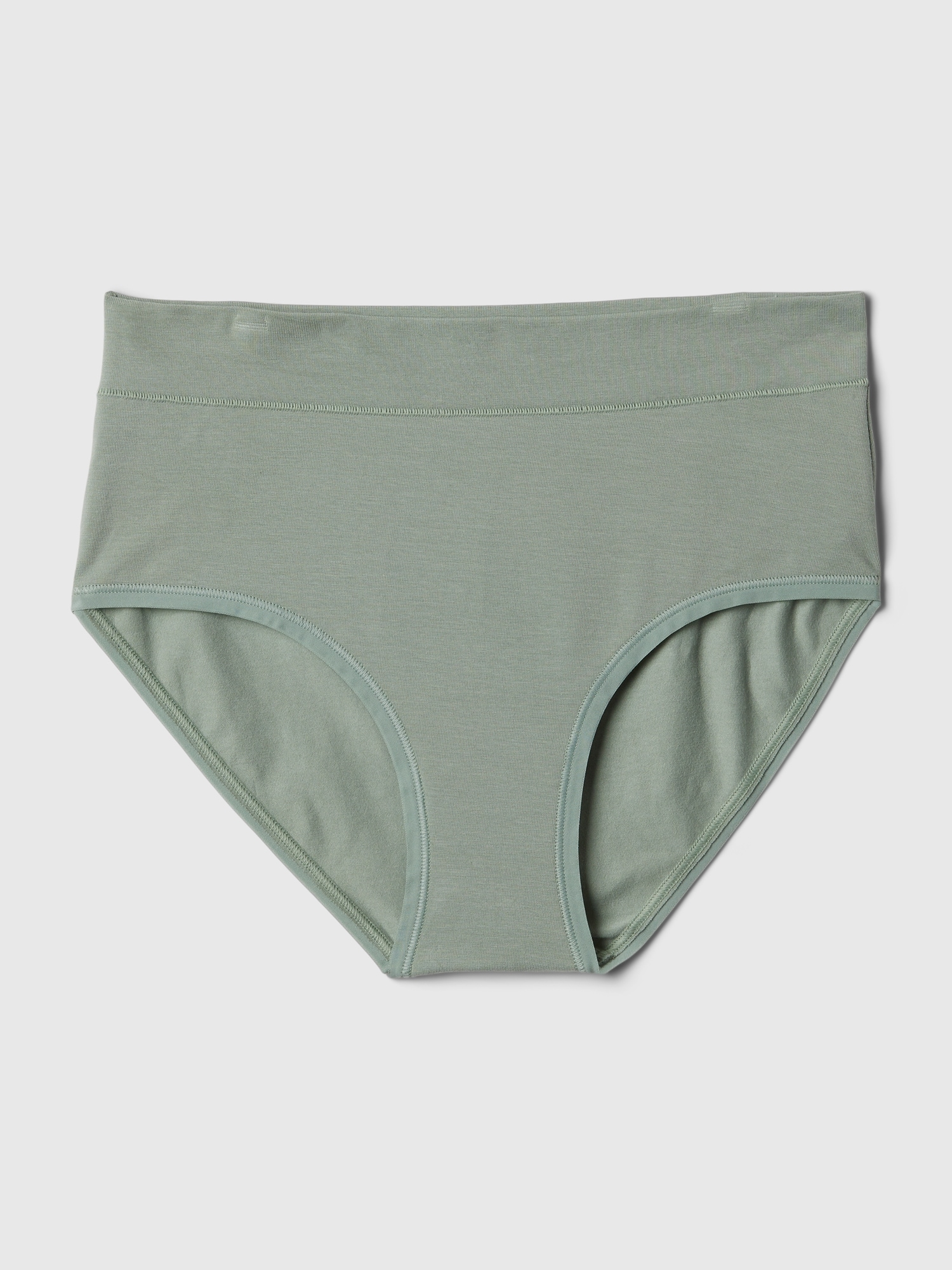 Underwear in stretch organic cotton - White