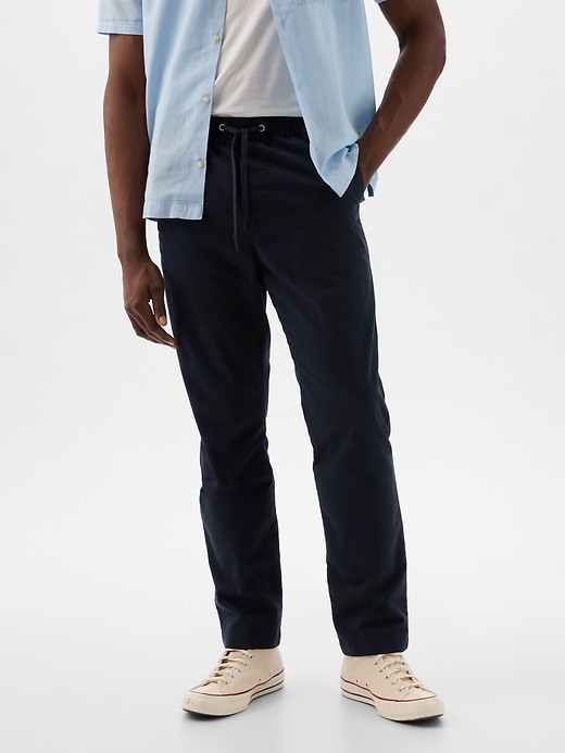 2 of 8 showing, with the color new classic navy of product Pull-On Khakis with E-Waist