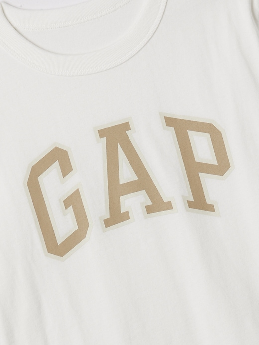 2 of 8 showing, with the color new off white of product Kids Arch Logo T-Shirt