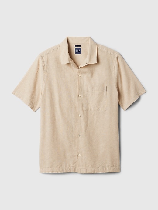 Image number 4 showing, Linen-Cotton Shirt