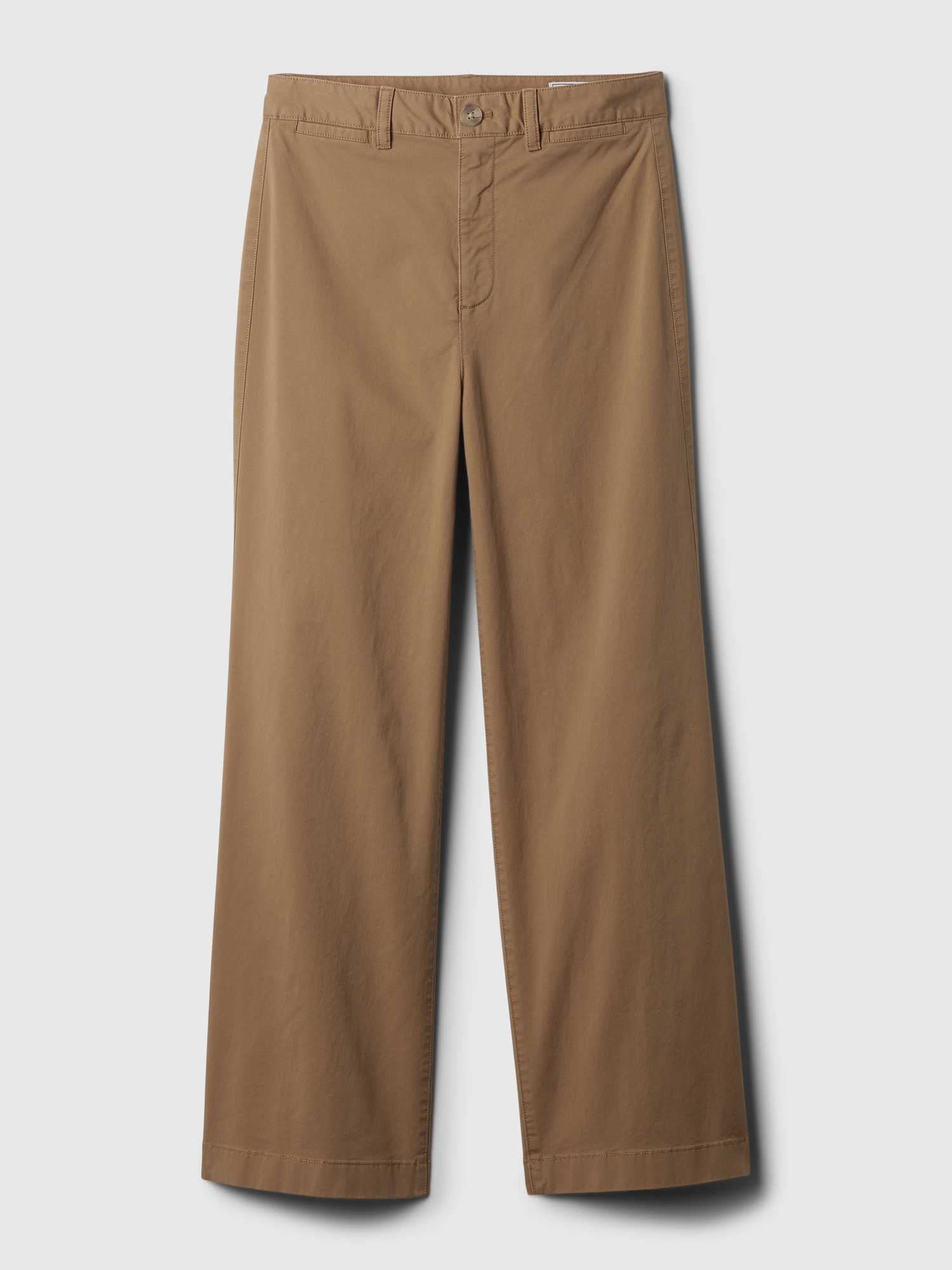 High Stride Wide-Leg Ankle Khakis | Gap