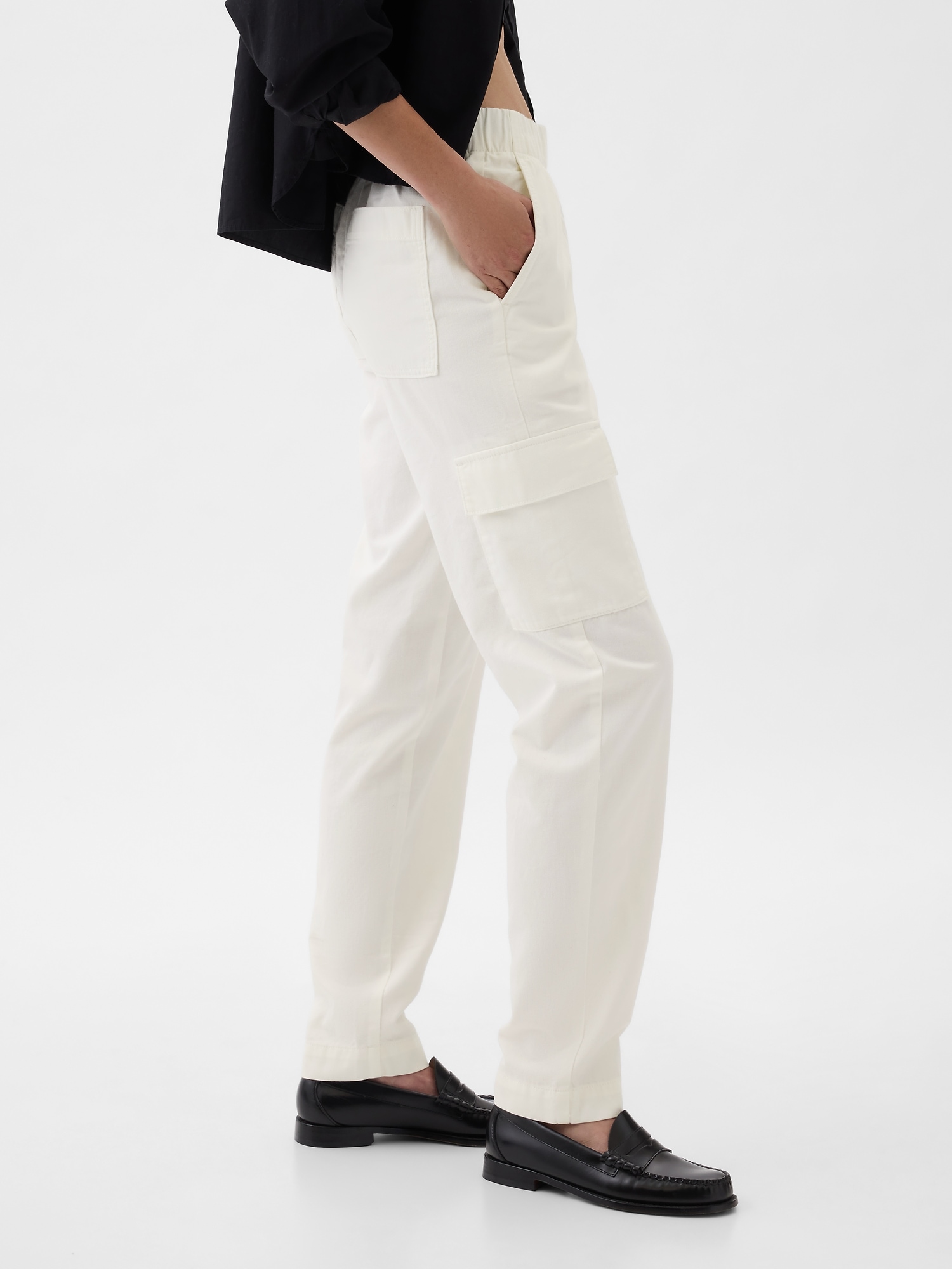 Gap cargo pants womens discount