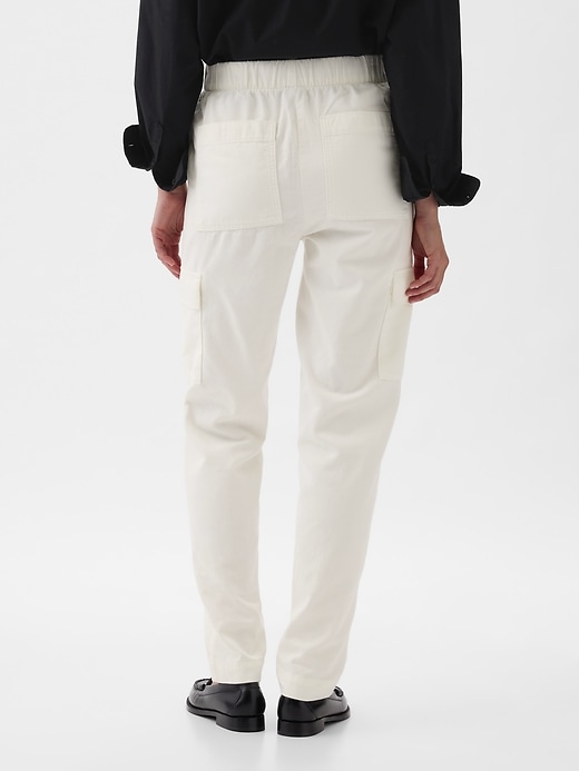 Image number 4 showing, Mid Rise Twill Cargo Pants