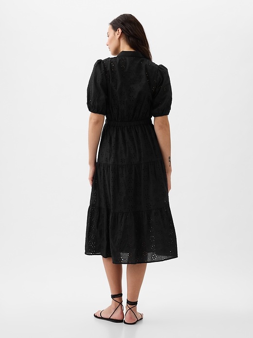 gap tiered midi dress Empire-Tiered Midi Dress