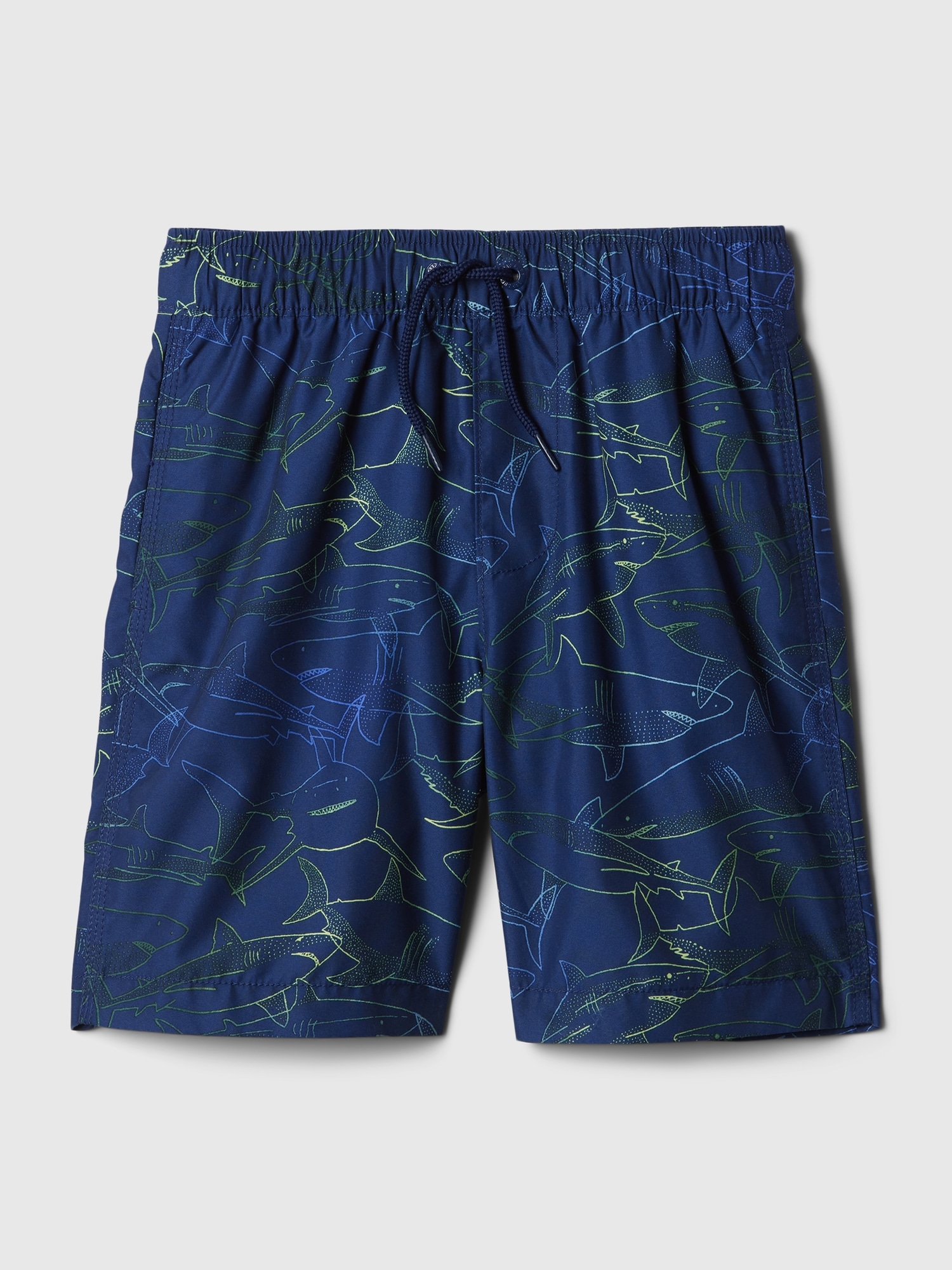 Kids Recycled Printed Swim Trunks