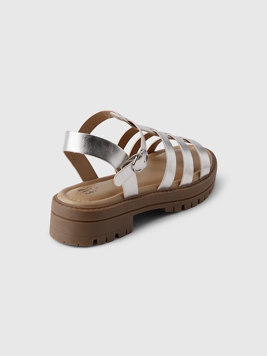 Image number 4 showing, Kids Platform Sandals