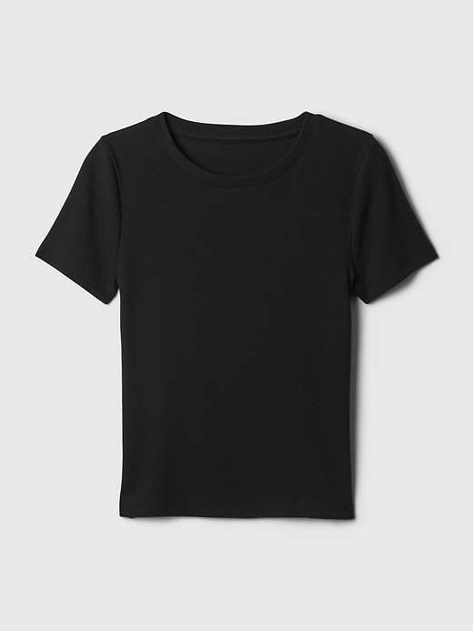 Image number 4 showing, Modern Rib Cropped T-Shirt