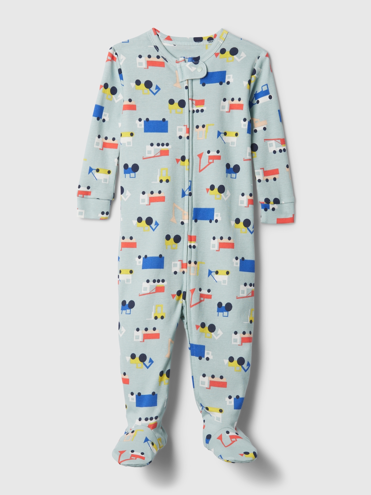 babyGap Organic Cotton Truck PJ One-Piece