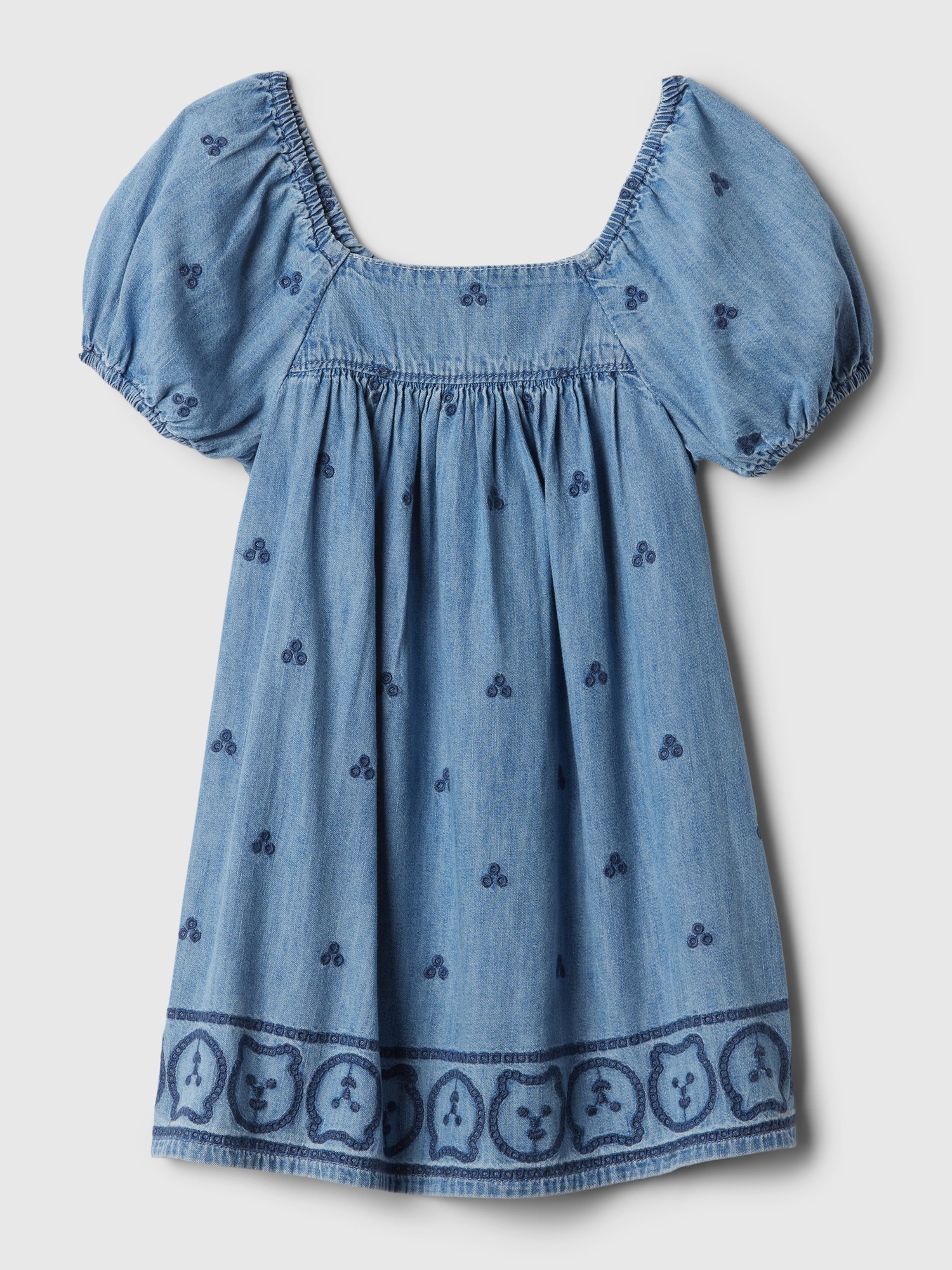 babyGap Embroidered Denim Dress