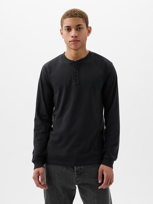 Image number 5 showing, Henley Shirt