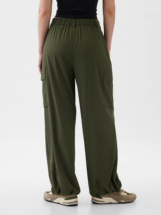 Image number 2 showing, GapFit High Rise Runaround Cargo Joggers