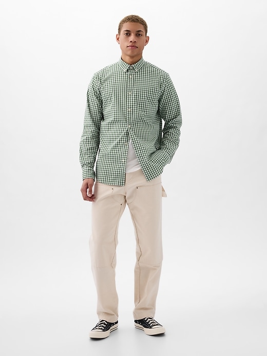 Image number 3 showing, All-Day Poplin Shirt in Classic Fit