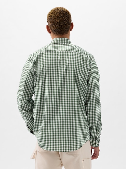 Image number 2 showing, All-Day Poplin Shirt in Classic Fit