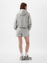 Vintage Soft Cropped Hoodie