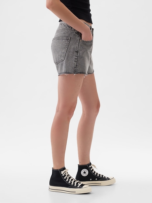 Image number 3 showing, 4" Low Rise Stride Denim Shorts