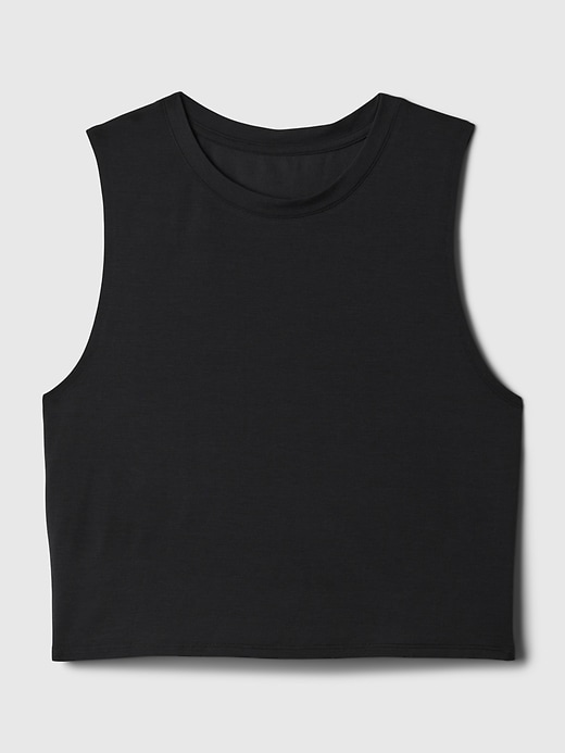 Image number 10 showing, GapFit Breathe Cropped Muscle T-Shirt