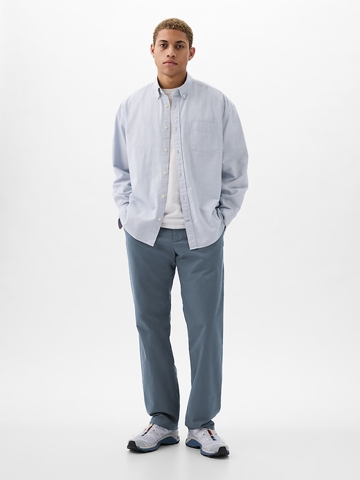 Image number 6 showing, Modern Khakis in Relaxed Fit with GapFlex