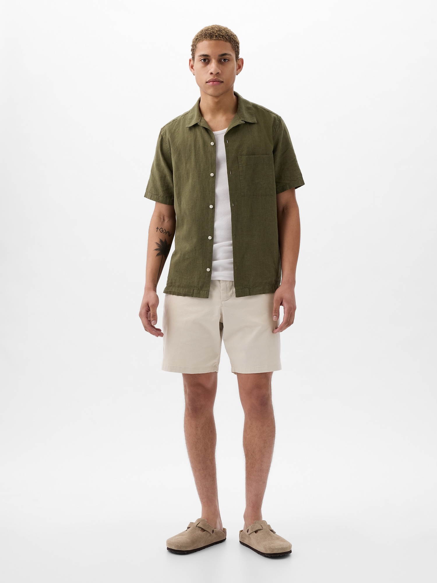 Gap 8&quot; Modern Shorts In Grey