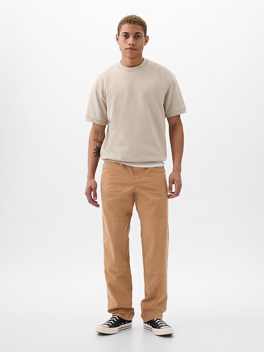 1 of 8 showing, with the color brown of product Carpenter Pants