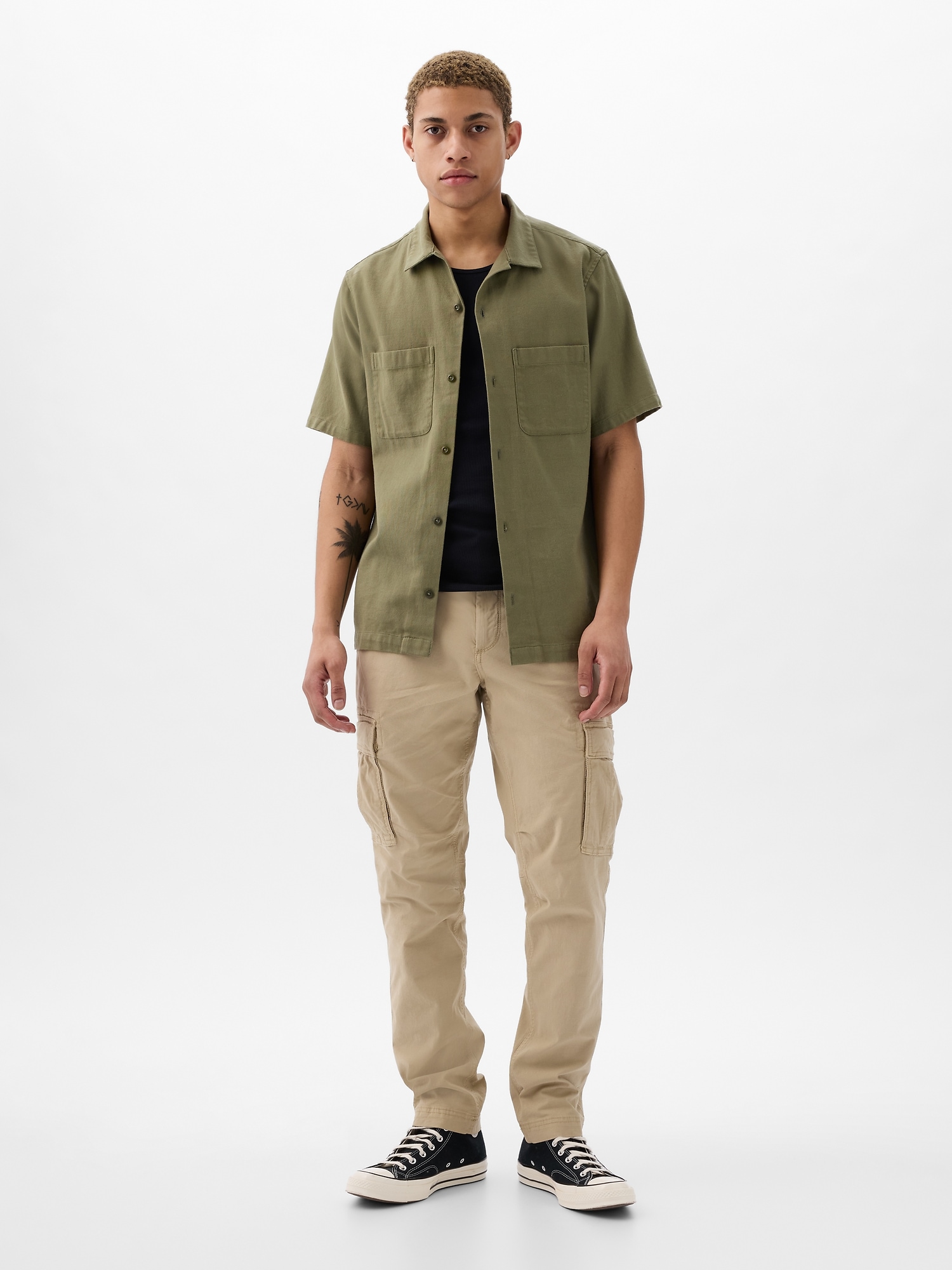 Gap Cargo Pants With Flex In Khaki